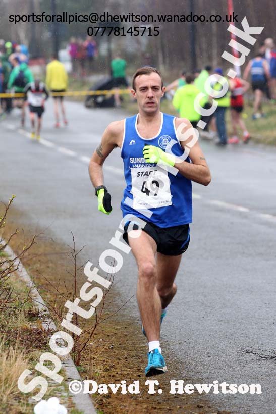 Mens relay, Elswick Harriers Relays, Newburn, Newcastle. Photo: David T. Hewitson/Sports for All Pics